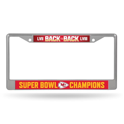 Rico Industries NFL Football Kansas City Chiefs Back to Back Champs 12