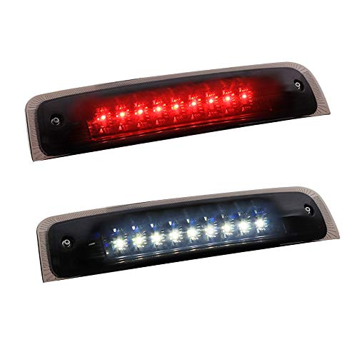MOFORKIT Smoked LED 3rd Third Brake Light High Mounted Stop Compatible with Dodge Ram 1500 2500 3500 2009 to 2017