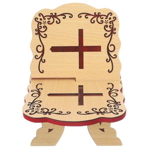 Soporte de madera para Corán con elegantes grabados artesanales 5