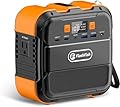 Portable Power Station 98Wh, FF Flashfish Solar Generator 120W Backup Power Battery Pack With AC/DC/Type-c/USB/Flashlight, 110V Power Bank For Charging Laptop Phone Tablet In Camping Home Blackout
