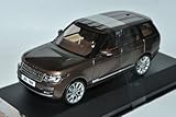 Aus Metall mit Plastikteilen PremiumX Land Rover Range Rover MK IV Nara Bronze Braun L405 Ab 2012 1/43 Modell Auto