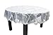 GEFEII White Lace Tablecloth Crochet Table Linen Round Lace Table Covers for Kitchen Dinner Wedding Party Banquet Chrismas Decoration 70 Inch
