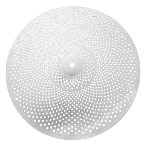 Abaodam Low Volume Cymbal Pack Durable Construction Quiet Drum Cymbals for Easy Setup Versatile Use for Drummers Practicing