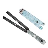 2pcs Integral Channel Handle, Plastic Integrated Handle Multitools Butterfly Butterfly Trainer Balance and Inertia Flipping Tool for Beginners Christmas, Birthday, Anniversary, Thanksgiving Day