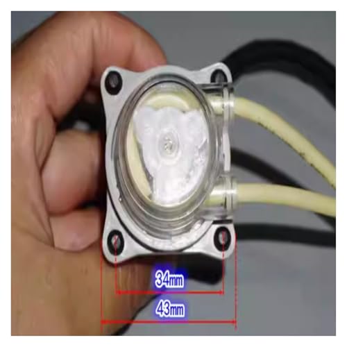 Pompe péristaltique 24V brushless 2838 avec contrôle PWM du débit d'eau - 6