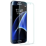 Galaxy S7 Screen Protector, BONGEEK [Full Coverage] [Anti-Scratch] Curved Edge-to-Edge Screen Protector Film [Ultra High Definition Invisible] for Samsung Galaxy S7 [Not Glass]-[1 Pack]