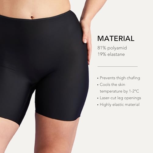 Miss Mary of Sweden : Panty à Jambes Longues Cool Sensation, Short d’été pour Femme 44 Beige – vue 7