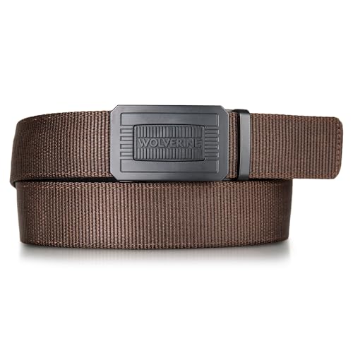 Ceinture de travail en nylon Wolverine robuste à cliquet pour un ajustement tactique idéal