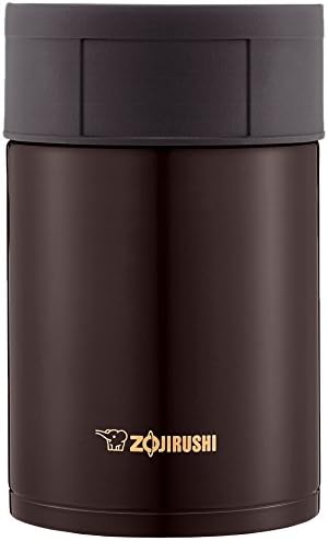 象印マホービン(ZOJIRUSHI) SW-HC Insulated Lunch Jar, 450ml, dark cocoa