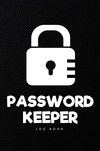 Password Keeper Log Book: Password Book Organizer Alphabetical Tabs Small Size 6" x 9" | Website Addresses, Usernames, and Passwords keeper (Black Jeans Cover)
