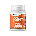 Vit Direct - Turmeric Joint Capsules - 60 Capsules - Joint Care Supplements - with Glucosamine & Chondroitin - Improve Overall Joint Health - Pain Relief - Cartilage Protection