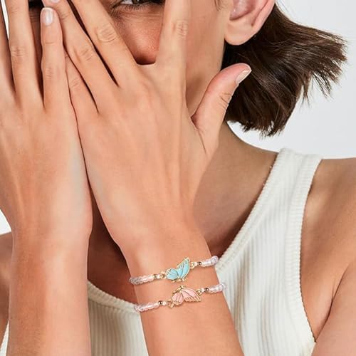 Pulseras de Mariposa para Amigos 41iFAvJH7aL. AC SR38. SL1000