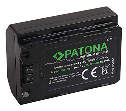 PATONA Premium Batteria NP-FZ100 Compatibile con