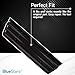 BlueStars 2-Pack 2206670B Dispenser Grille - Easy to Install, Compatible with Whirlpool and Kenmore Refrigerators - Replaces WP2206670B, W10171993, W10189532, WP2206670BVP