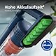 Philips kabelloser Staubsauger der Serie 5000 für Haustiere, leistungsstarke Saugleistung auf Hartböden und Teppichen, Düse mit LED-Licht, Haustierdüse, Aqua-Modul, Austauschbarer Akku (XC5142/01)