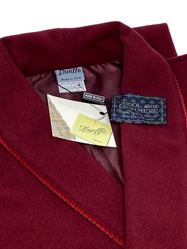 Giacca da Camera per Uomo Pura Lana Misto Cashmere...