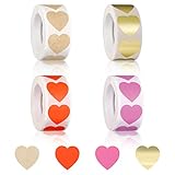 ✮Premiumqualität: Der Heart Love-Aufkleber besteht aus hochwertigem Papier, das robust und langlebig ist. Leicht zu kleben und leicht zu entfernen, ohne Rückstände auf der Oberfläche zu hinterlassen