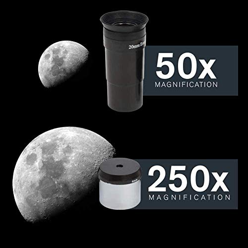 Telescopio Astronómico Refractor 150X con Trípode Portátil miniatura 6