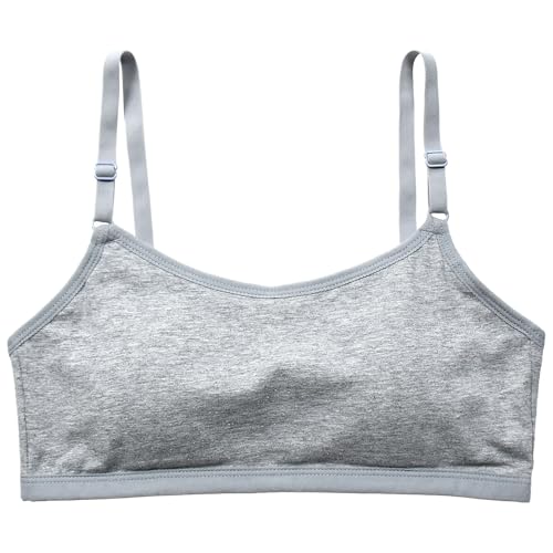 Liowosoftan Girls Linded Padded Training Bras with Underwear Set for Girls and Teens 10-12 12-14 Years Old 30A 32A4