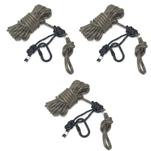 Reflective Safety Rope for Tree Stand 30ft Premium Treestand LifeLine