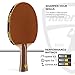 Killerspin JET200 Ping Pong Paddle, Table Tennis Racket, Table Tennis Equipment for Beginners, Table Tennis Paddle with Wood Blade, Jet Basic Rubber Grips