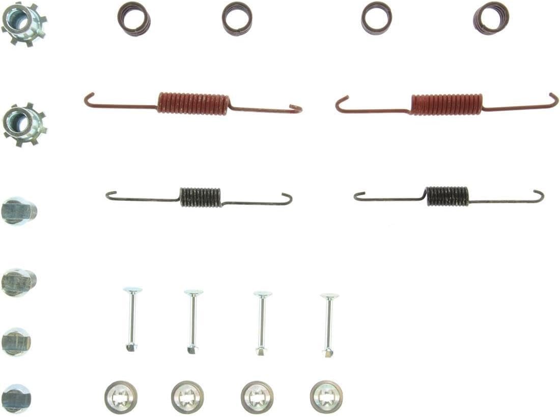 2X Rear Parking Brake Shoes Parking Brake Hardware Kit Emergency Brake Kit fits Saturn Outlook 2007-2010 fits Enclave 2008-2016 fits Cadillac XTS 2013-2017 fits Chevrolet Traverse 2009-2017