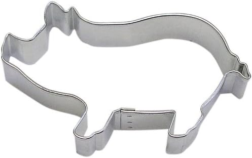 Foose Store Pig Cookie Cutter 3.75 Inch โ Stainless Steel Cookie Cutters โ Pig Cookie Mold
