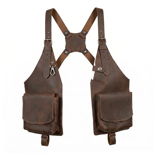 Sac à bandoulière en cuir d'inspiration médiévale pour affirmer votre style