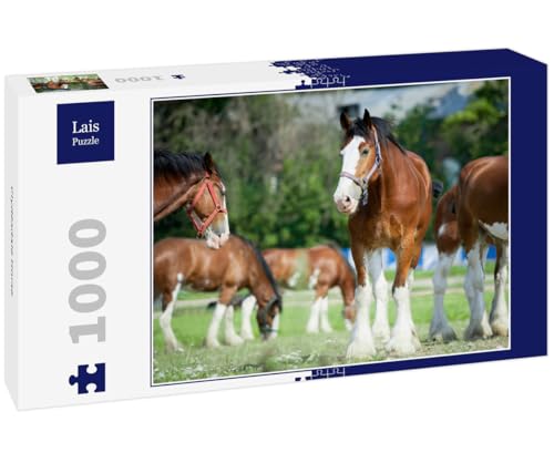 Lais Puzzle Caballo Clydesdale 1000 Piezas