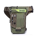 Pernera Moto,RiñOnera Moto Pierna Empresa a prueba de agua Paquete de la cintura de la cintura de la cintura de la cadera Bolsos de vídeo Motocicleta Oxford hombres cintura de la pierna de la pierna d