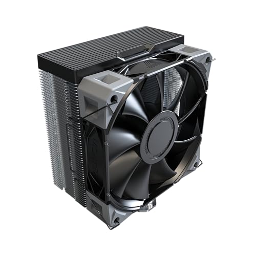 Image of MONTECH NX400 - CPU Air Cooler, Single Tower, 4 Advanced Heat Pipes, 52-fin Heat Sink, E28, 120mm FDB Static Pressure Fan, 28mm Fan Thickness, Corner-Cover Footpads, Polished Top Cover - Black