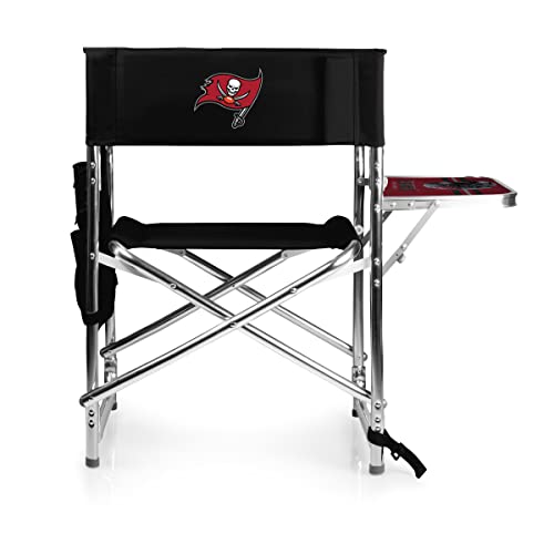Image of Picnic TIME NFL Unisex-Adult NFL Sports Chair with Side Table, Beach Chair, Camp Chair for Adults