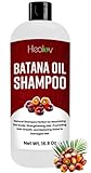 Batana Oil Shampoo – Natural Hair Growth Shampoo for Thinning Hair & Hair Loss – Thickening, Volumizing, & Strengthening Formula to Nourish Dry, Brittle Hair – Botana Oil for Men & Women