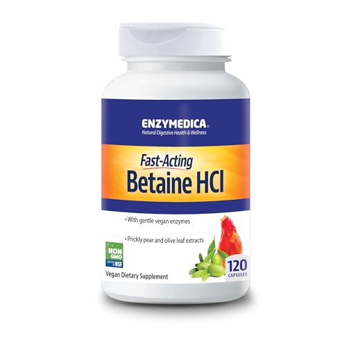 Enzymedica Betaine HCl with Protease