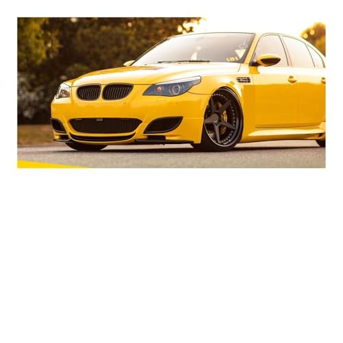 Rénovez votre Calandre Avant E60 E61 avec ce Moulage Capot Noir Brillant