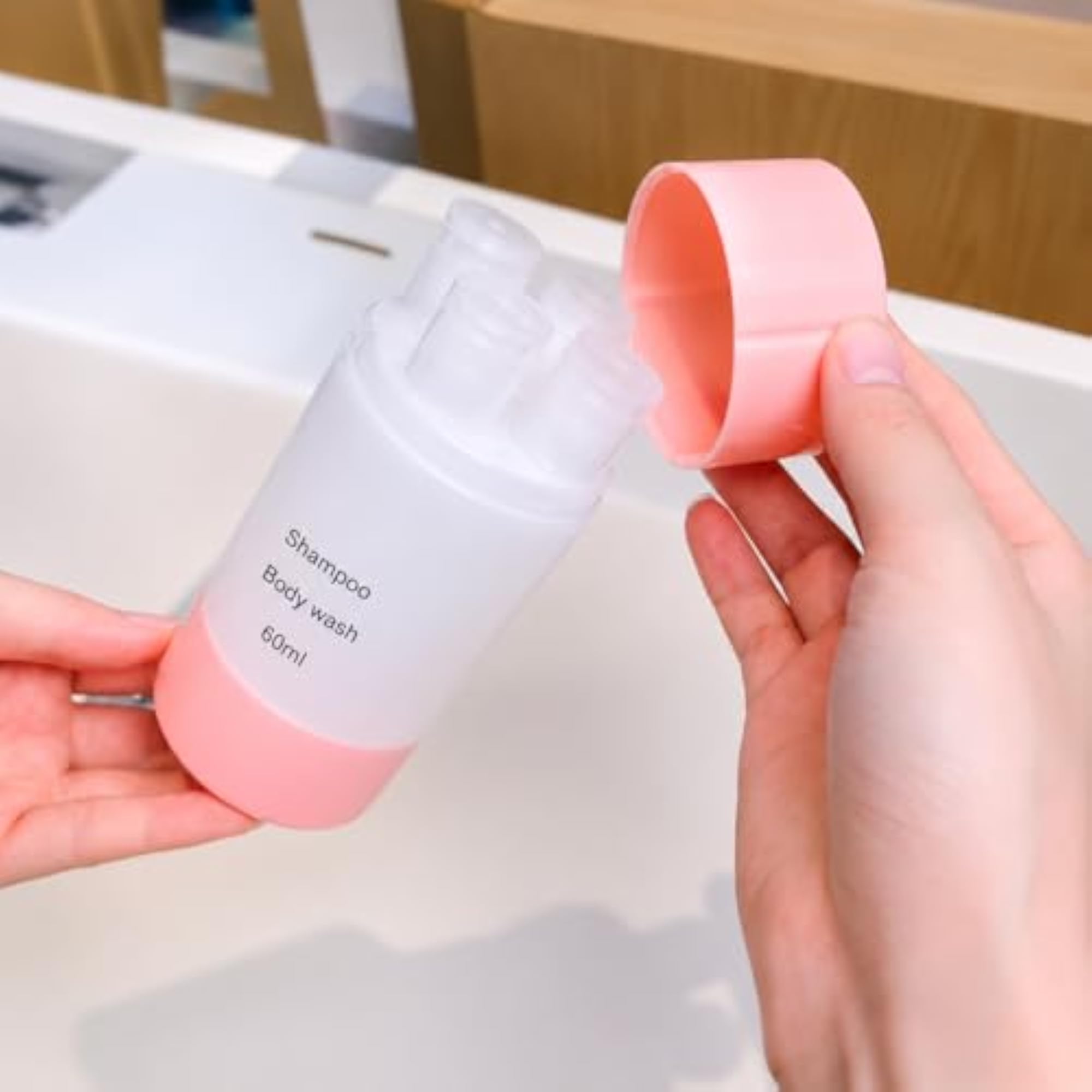 Refillable Travel Bottles for Toiletries, 4 in 1 Set