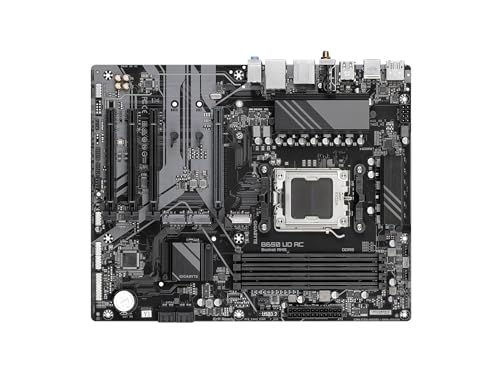 Image of GIGABYTE B650 UD AC (rev 1.0) AMD AM5 ATX Motherboard, Support Ryzen 9000 /8000 /7000 Series, DDR5, 6+2+2 Power Phase, PCIe 5.0 M.2, USB-C 3.2 Gen1, Dual Band WiFi, GbE, EZ-Latch, Q-Flash, RGB Fusion
