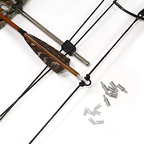 image for MS Jumpper Archery Hunting Carbon Arrows, MS Carbon Fiber Arrow Spine 