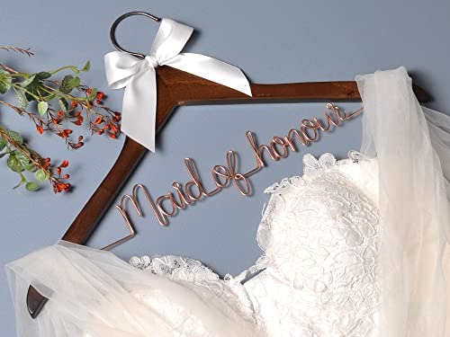 Vnque Custom Wedding Hanger Birdal Last Name And Date Birdesmaid Gift #TOP4