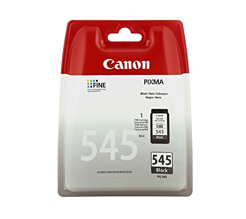 Canon Originaltinte PG 545, Größe Standard, Schwarz, Plastikverpackung (alte Version)