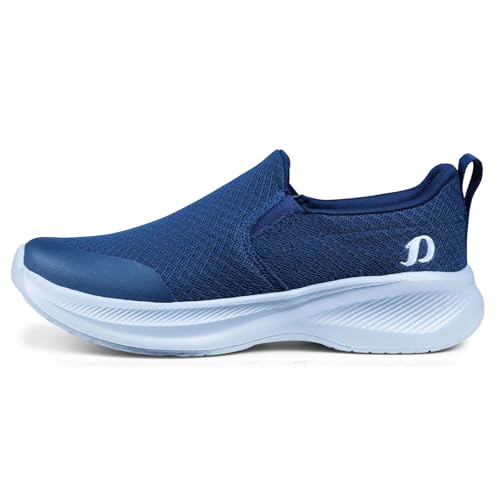 Image of DOCTOR EXTRA SOFT Men's Running & Walking Shoes| Lightweight Comfortable Slip-On Sports Sneakers, Memory Foam Cushion, Breathable Mesh, Anti-Slip Flexible Gym Training Gents Boys D-2011