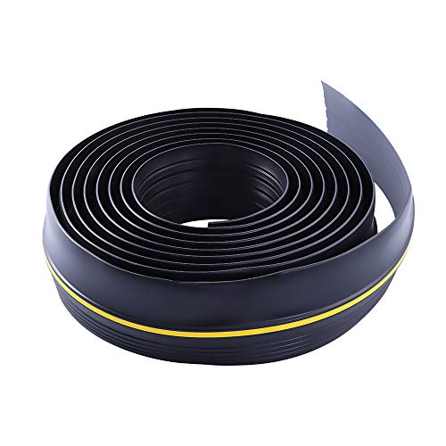 InLoveArts 6M Junta de Goma para Puerta de Garaje Universal Guarnizione per porta da garage 11 mm de alto Tope para puerta de garaje Antideslizante