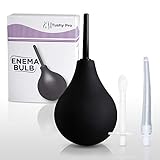 TUSHY PRO Enema Bulb Anal Douche for Men & Women with 3 Nozzles