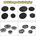 YYSG 8PCS Gas Stove Burner Caps Set Comaptible for SABAF Stove Handles Lid Kit Metal Stove knob Cooker Hat Set Gas Stove Burner Replacement Caps Stove Top Cover Burner Head Parts