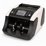 Olympia NC 570 Plus - Contatore di banconote, 1000 note al minuto, test UV MG IMAGE IMAGE con display da 3,5", rilevamento automatico delle valute