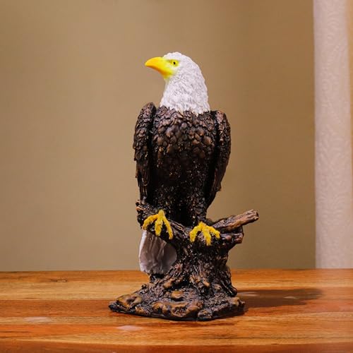 Image of Artarium Mighty Eagle Showpiece Feng Shui Eagle Figurines Handmade Garuda Statue Home Decor Statue Vastu Idol for Home & Office Decorative Showpiece (Eagle Multicolor 8.66 Inch)