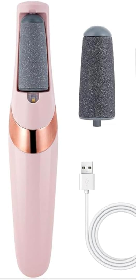 Smooth Pedicure Wand,Electric Foot Callus Remover Rechargeable Pedicure Tool Callus Remover for Feet Electronic Foot Filer Pedicure Kits,Pedi Care for Removes Dry Hard&Dead Skin Ideal Gift-image-14