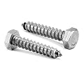 3/8" x 1-1/2" Hex Head Lag Screws Bolts 20Pcs 304 Stainless Steel 18-8, Partial Thread, Hexagon Head Wood Screws by SG TZH