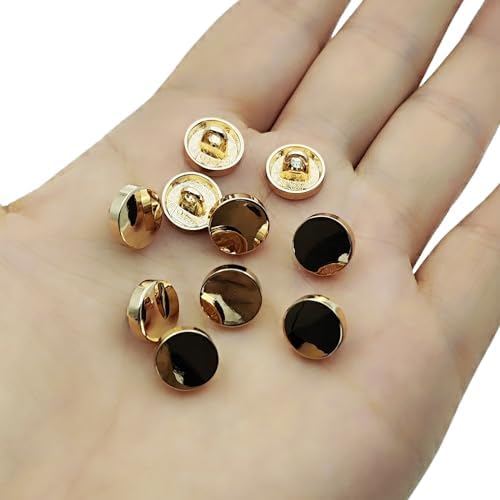 YOOGCORETT 20pcs Metal Buttons Vintage Round Buttons with