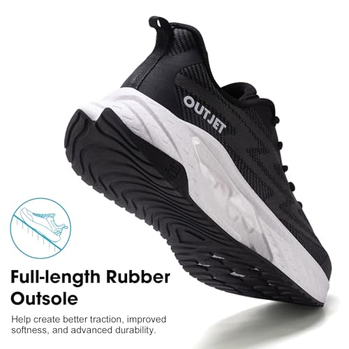 Men's Walking Shoes Running Tennis Comfortable Breathable Lightweight Non-Slip Fashion Sneakers for Athletic Gym Workout 5